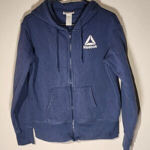 Reebok Blue Women's Crew Neck Sweater